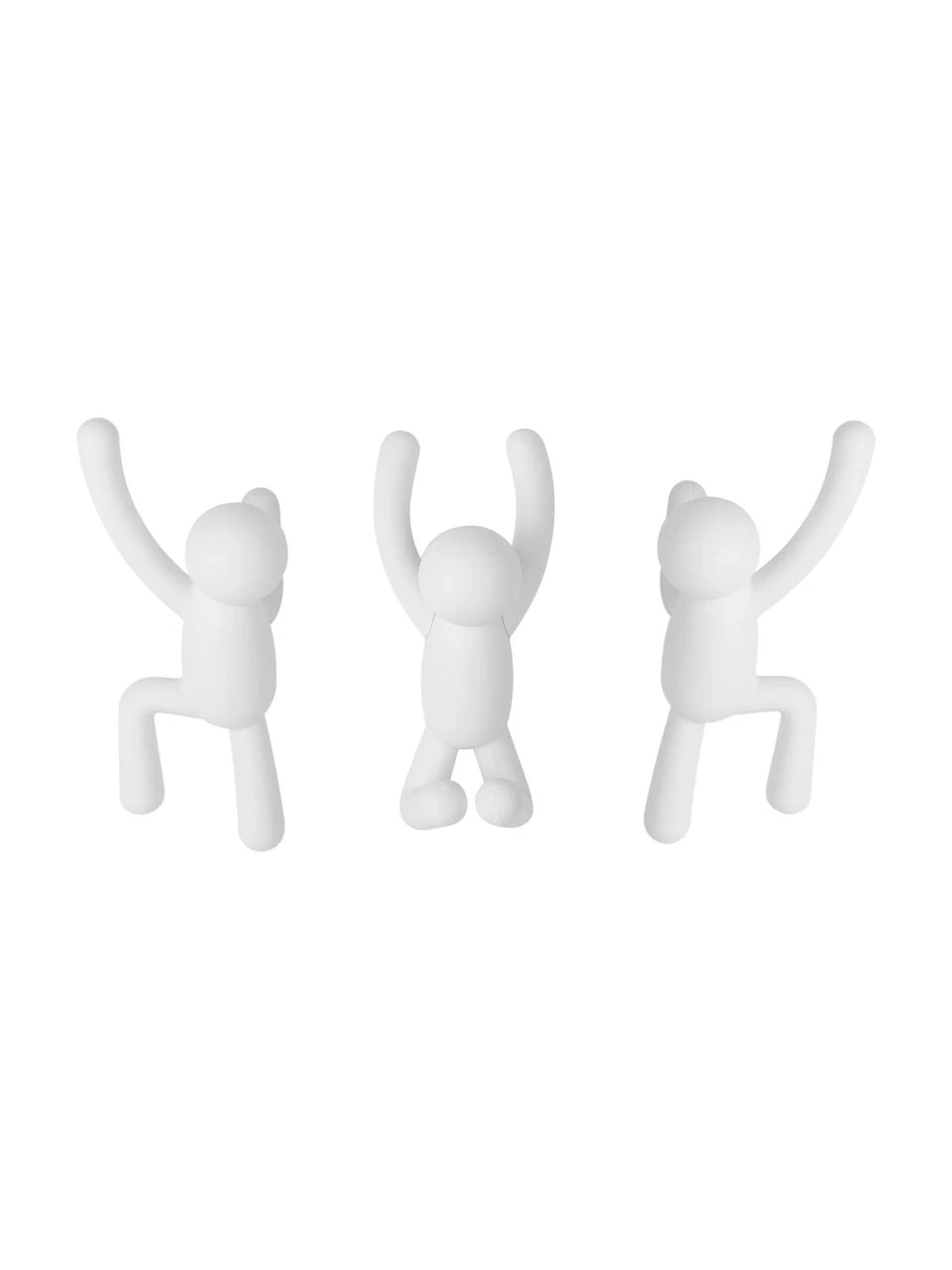 Umbra Design Wandhaken-Set Buddy, 3-tlg., Set mit verschiedenen Größen