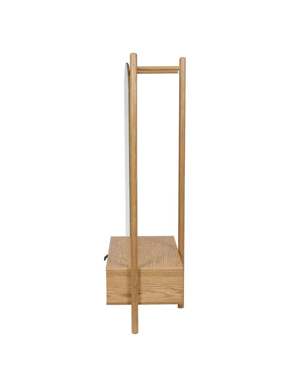 Woodman Garderobe Entry aus Eichenholz mit Spiegel, B 149 x H 180 cmNur noch wenige verfügbar – Bild 4