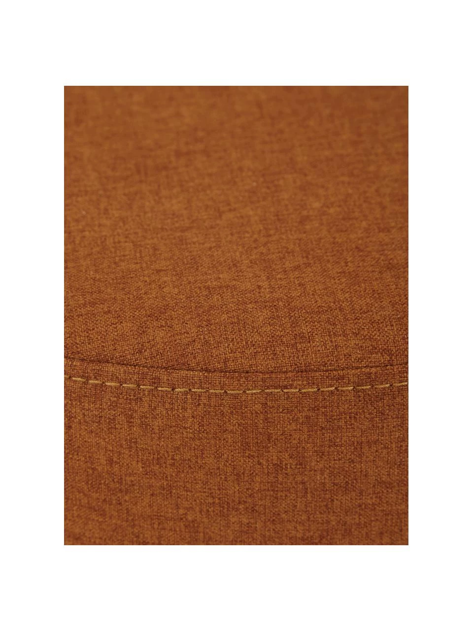 Westwing Collection Hocker Mara in Terrakotta mit Wiener Geflecht, Ø 37 x H 39 cm – Bild 4