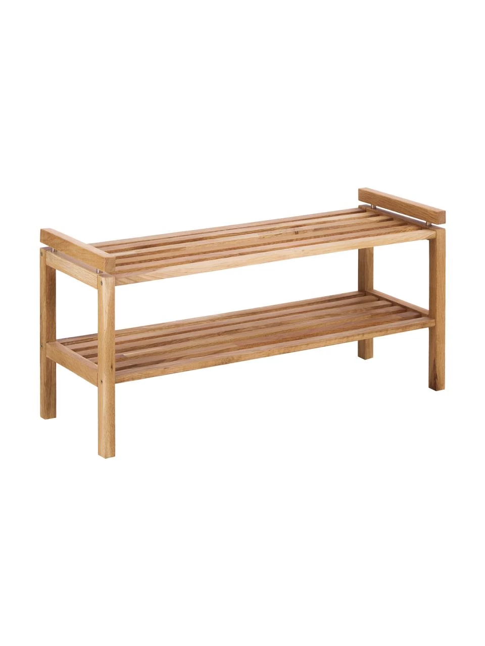 Rowico Holz-Schuhregal Confetti mit 2 Ablageflächen, B 80 x H 40 cm