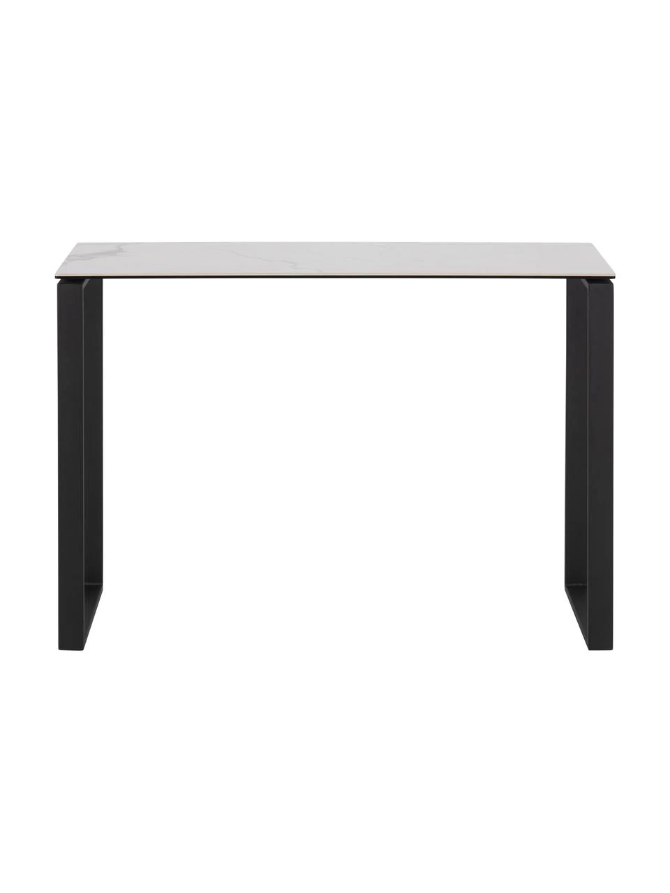 Konsole Katrine mit weißer Keramik-Tischplatte, B 110 x H 76 cm – Bild 4
