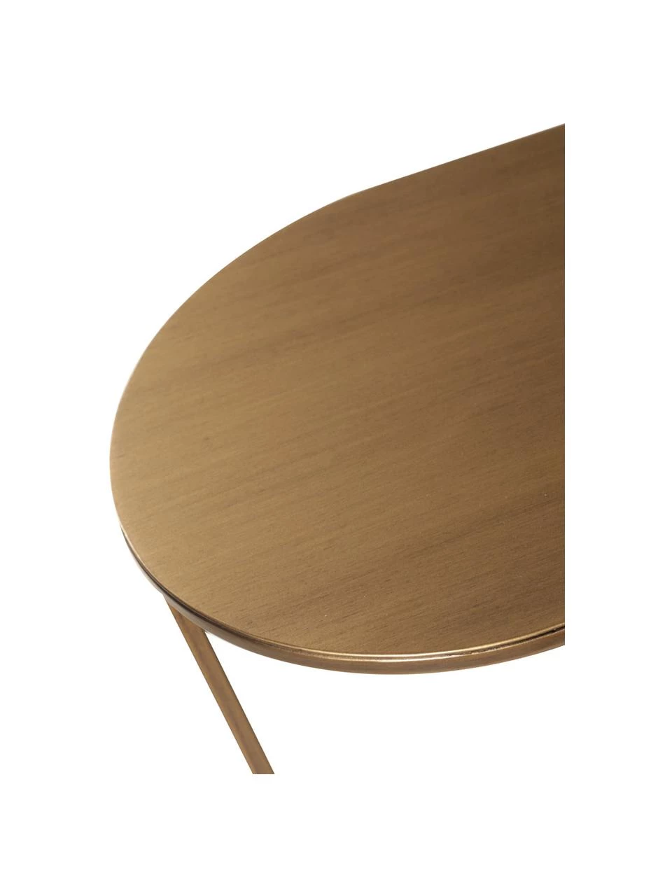 Metall-Konsole Grayson in Messingfarben, B 120 x H 76 cm – Bild 5