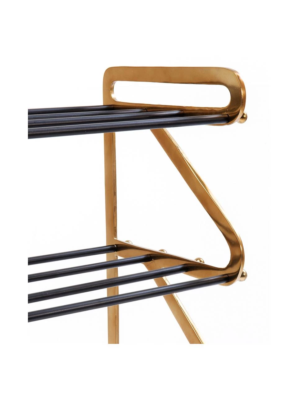 Kare Design Metall-Schuhregal Walk mit 5 Ablageflächen, B 66 x H 100 cm – Bild 6