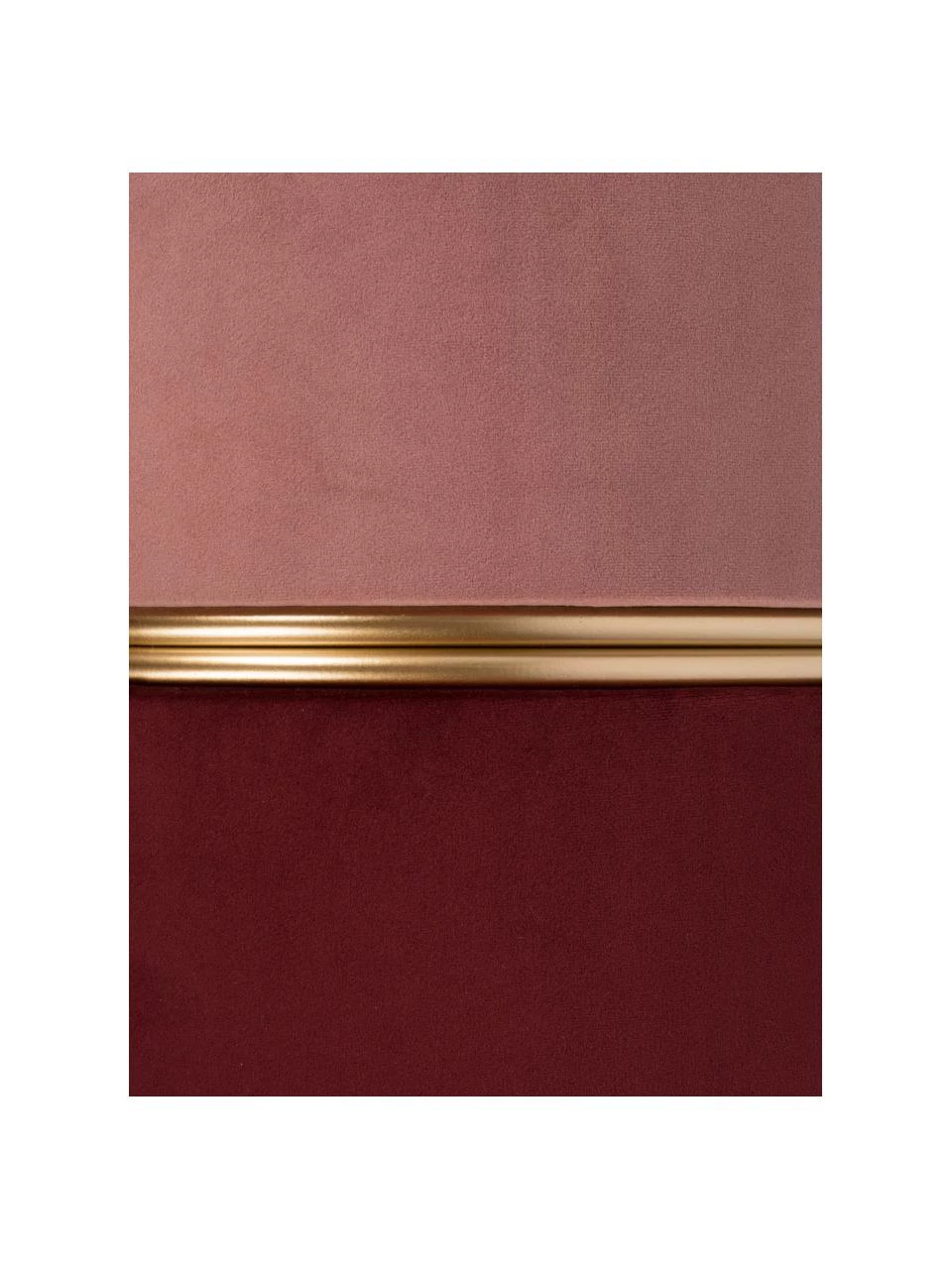 Samt-Hocker Bubbly, Ø 35 x H 39 cm – Bild 4