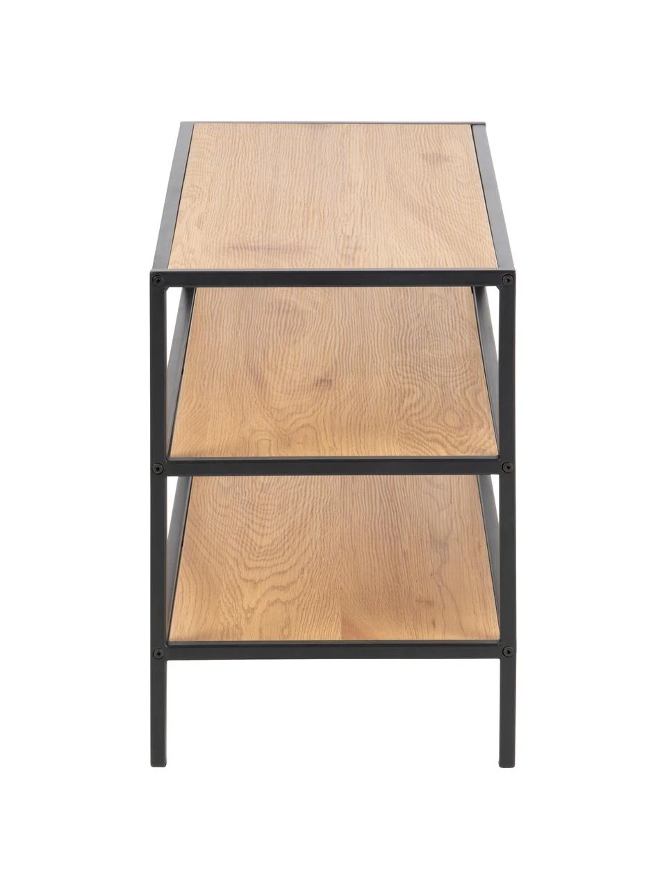 Schuhregal Seaford aus Holz und Metall, B 77 x H 50 cm – Bild 3