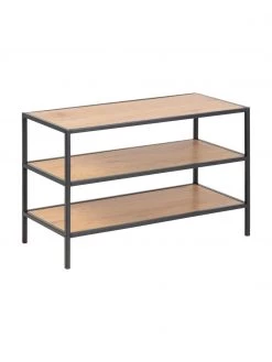 Schuhregal Seaford aus Holz und Metall, B 77 x H 50 cm