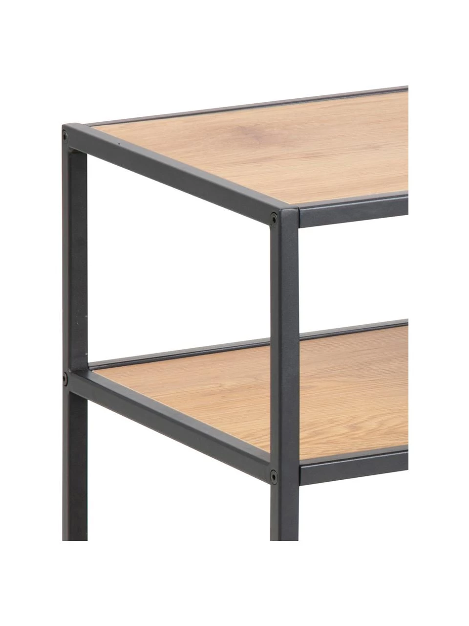 Schuhregal Seaford aus Holz und Metall, B 77 x H 50 cm – Bild 5