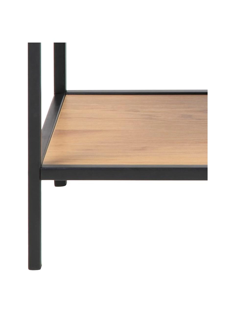 Schuhregal Seaford aus Holz und Metall, B 77 x H 50 cm – Bild 6