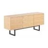 Woodman Sideboard Camden mit Türen und Eichenholzfurnier, B 175 x H 75 cm
