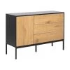 Sideboard Seaford aus Holz und Metall, B 120 x H 82 cm