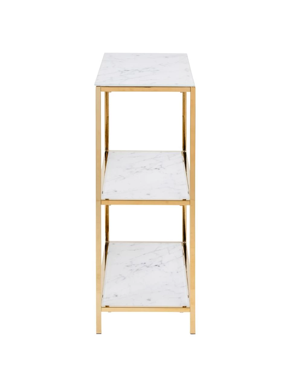 Standregal Aruba in Marmor-Optik, B 70 x H 80 cm – Bild 4