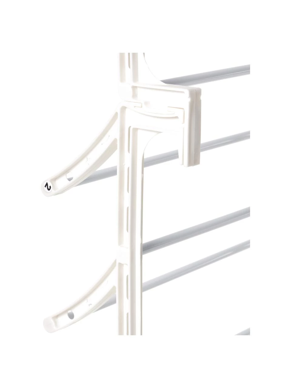 Wand-Schuhregal Skoforvaring in Weiß, B 52 x H 160 cm – Bild 6