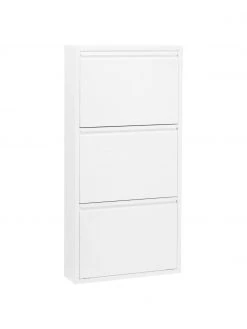 Kare Design Wand-Schuhschrank Caruso mit 3 Klappfächern, B 50 x H 103 cm