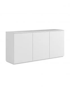 Weißes Sideboard Join mit Türen, B 180 x H 84 cm